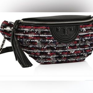 Tory Burch Fleming Tweed Belt Bag